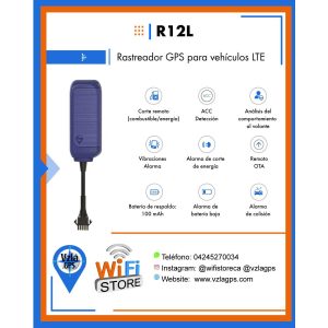 Rastreador GPS para vehículos LTE